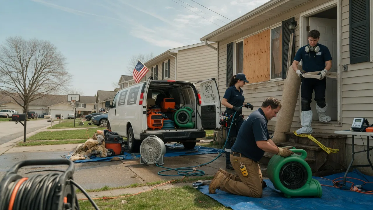 Water Damage Restoration in Plains, GA near me